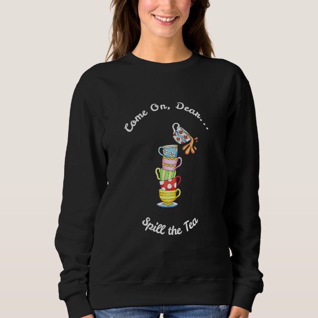 Kom på direktutsändning av tea t shirt (Framsida)