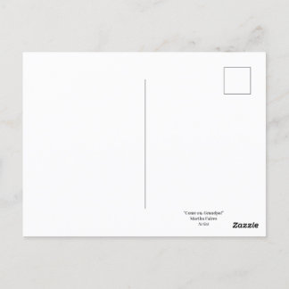 "Kom på, farfar!" Vykort