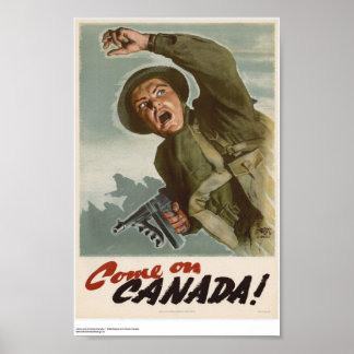Kom på Kanada! Poster