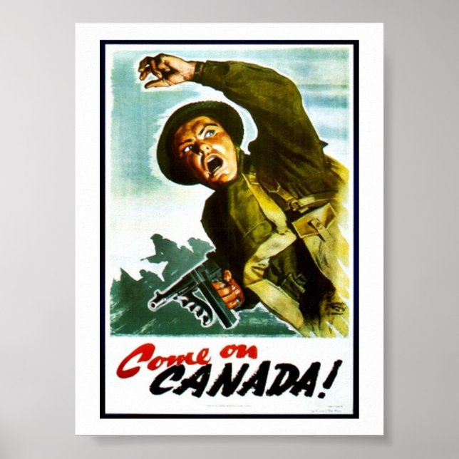 Kom på Kanada! Poster (Framsidan)