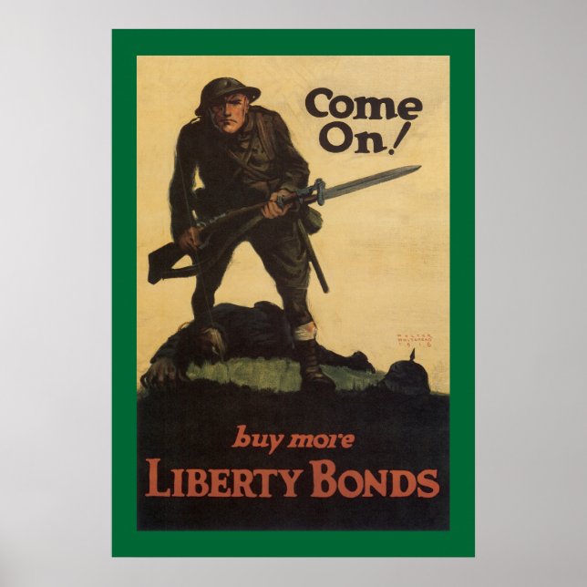 Kom på! - Köp fler Liberty Bonds Poster (Framsidan)
