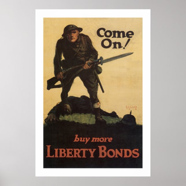 Kom på! - Köp fler Liberty Bonds Poster (Framsidan)