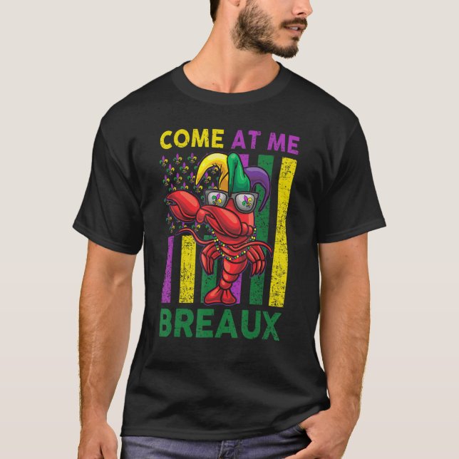 Kom på mig Breaux Kräftor Mardi Gras Kids Småbarn T Shirt (Framsida)
