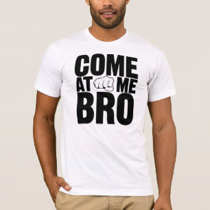 Kom på mig Bro svartbrev med näveskjortan Tröja