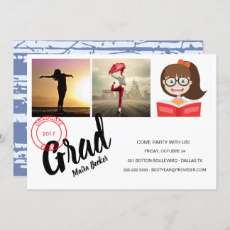 Kom party med oss! inbjudningar