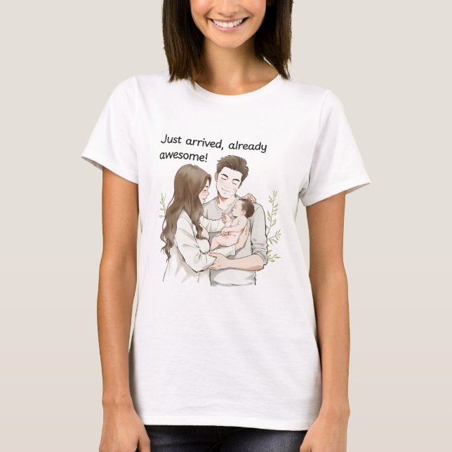 Kom precis, redan Fantastisk T Shirt (Framsida)