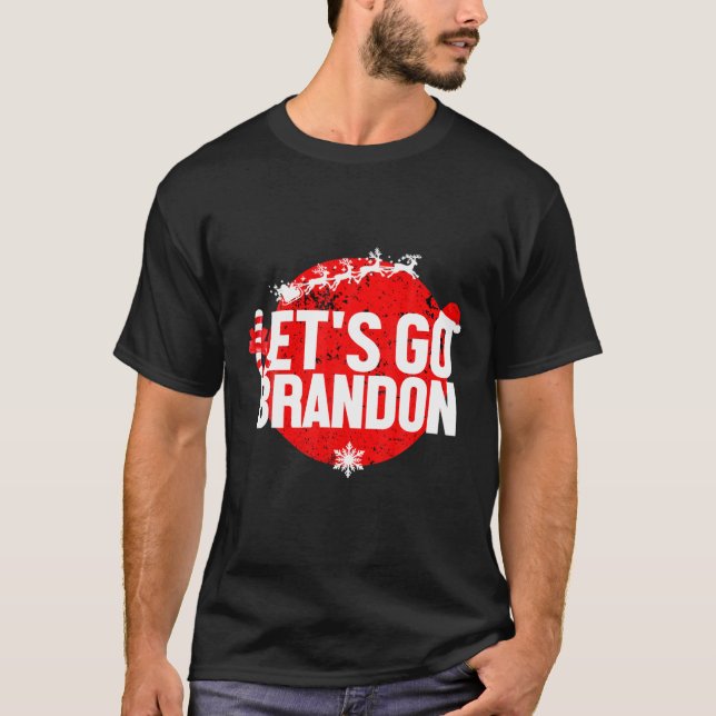 Kom Så Brandon Jul - Tomte T Shirt (Framsida)