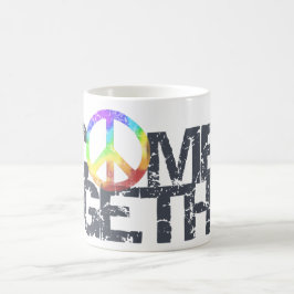 Kom Sam Regenbogsfredsmug Kaffemugg