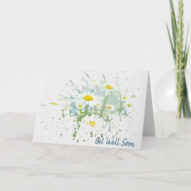 Kom snart Daisy Stänk Kort (Framsida)