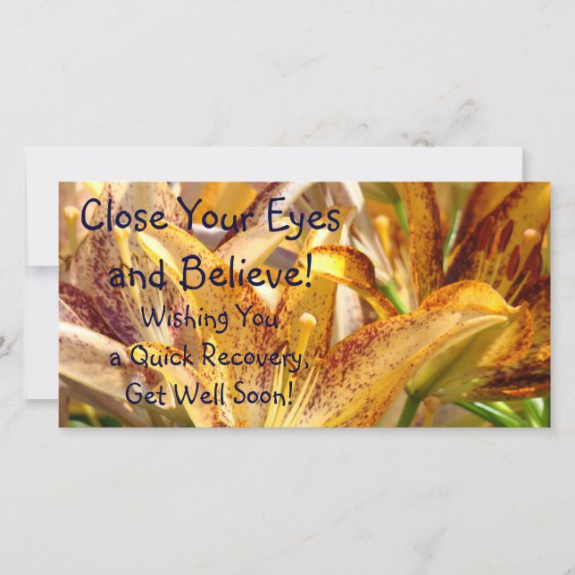 Kom snart! Jag önskar dig en snabb återställning!  (Framsida)