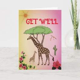 Kom snart! Önskar en snabb återställning" Inbjudan