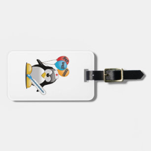 Kom snart. Penguin Nurse. Bagagebricka