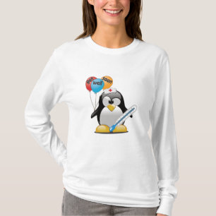 Kom snart. Penguin Nurse. T Shirt
