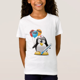 Kom snart. Penguin Nurse. T Shirt