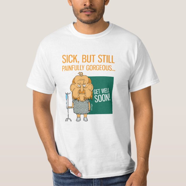 Kom snart - tecknaden med gamla klockor rolig t shirt (Framsida)