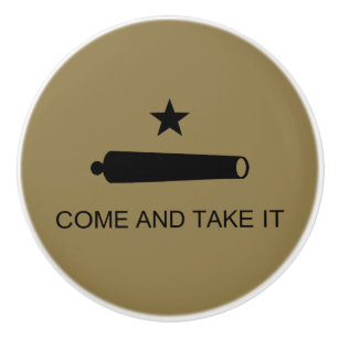 Kom & Ta Det! Texas statliga stridsflagga Knopp