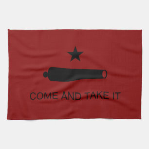 Kom & Ta Det! Texas statliga stridsflagga Kökshandduk