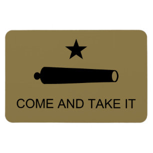Kom & Ta Det! Texas statliga stridsflagga Magnet