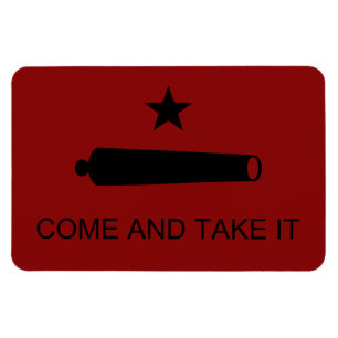 Kom & Ta Det! Texas statliga stridsflagga Magnet