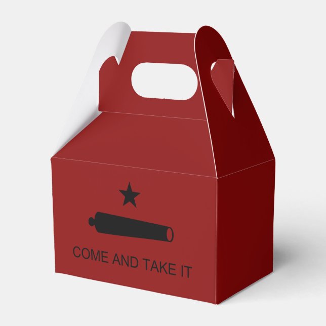 Kom & Ta Det! Texas statliga stridsflagga Presentaskar (Framsidan Sidan)