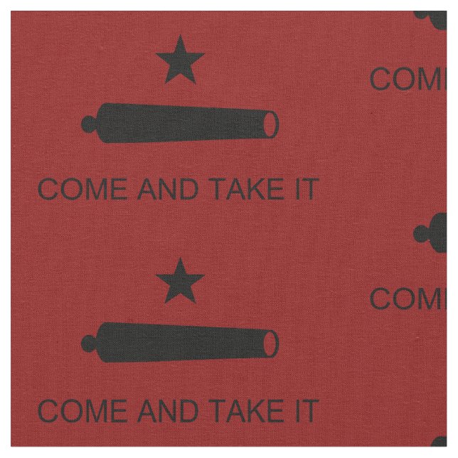 Kom & Ta Det! Texas statliga stridsflagga Tyg (Närbild)