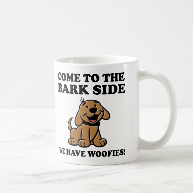 Kom Till Barksidan Hundälskande Veterinärmugg Kaffemugg (Höger)