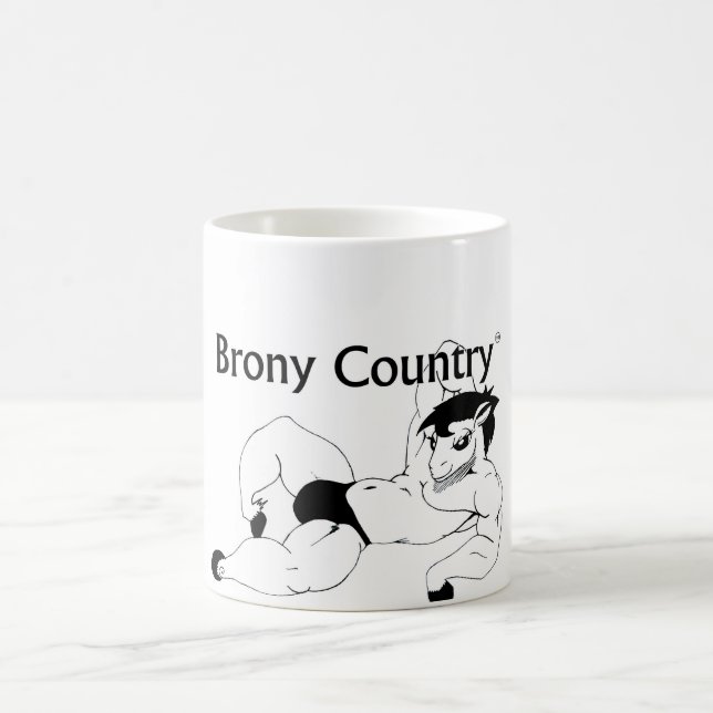 Kom… till Brony land Kaffemugg (Center)