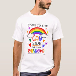 Kom Till Den Hbtq-Vänliga Sidan Där Vi Har Regnbåg T Shirt