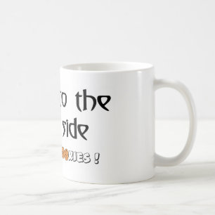 Kom till den mörka sidan - vi har kakor! kaffemugg