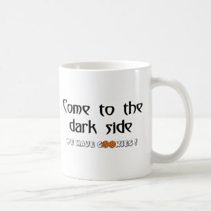 Kom till den mörka sidan - vi har kakor! kaffemugg