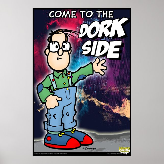 Kom till Dork Side Poster (Framsidan)