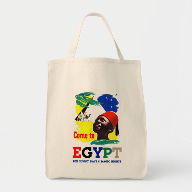 Kom till Egypten Tygkasse (Framsidan)