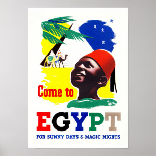 Kom till egyptenen poster