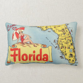 Kom till Florida Lumbarkudde