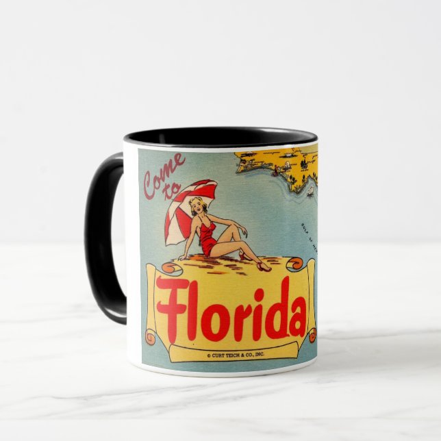 Kom till Florida Mugg (Framsida vänster)