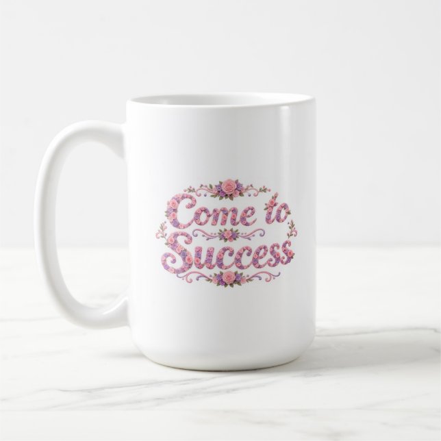 Kom till framgång  kaffemugg (Vänster)