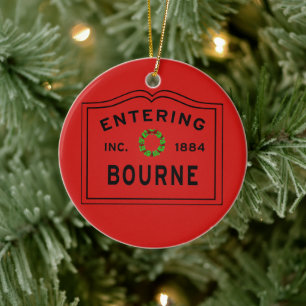 Kom till jul i Bourne Morsa Julgransprydnad Keramik