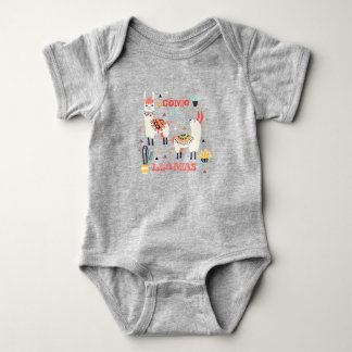 Kom till Llamas. Lustigt spanska Ord Humor. T Shirt