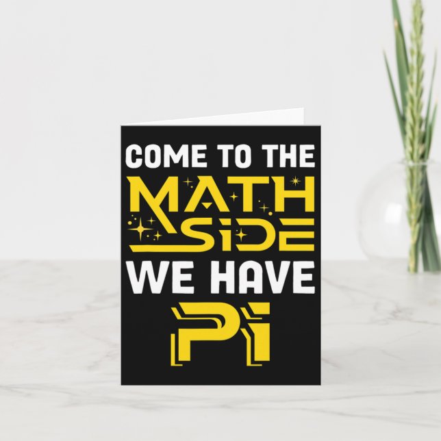 Kom till matematiska vetenskaper. kort (Framsida)
