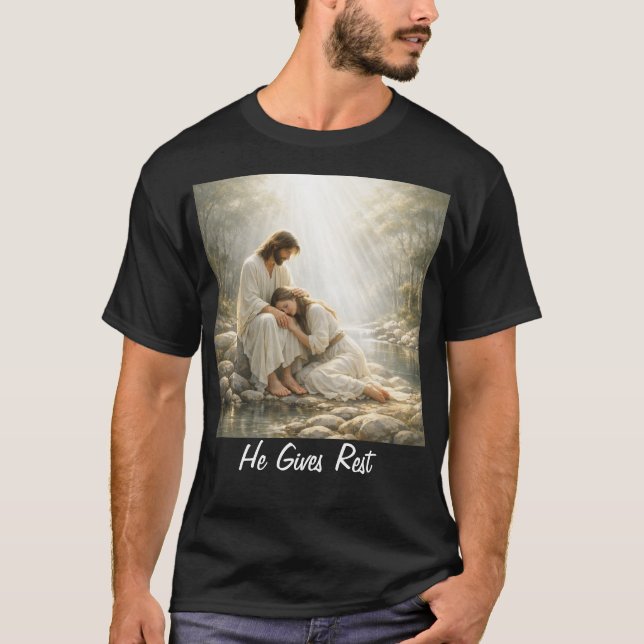 Kom till Mig och Vila - T-Shirt (Framsida)