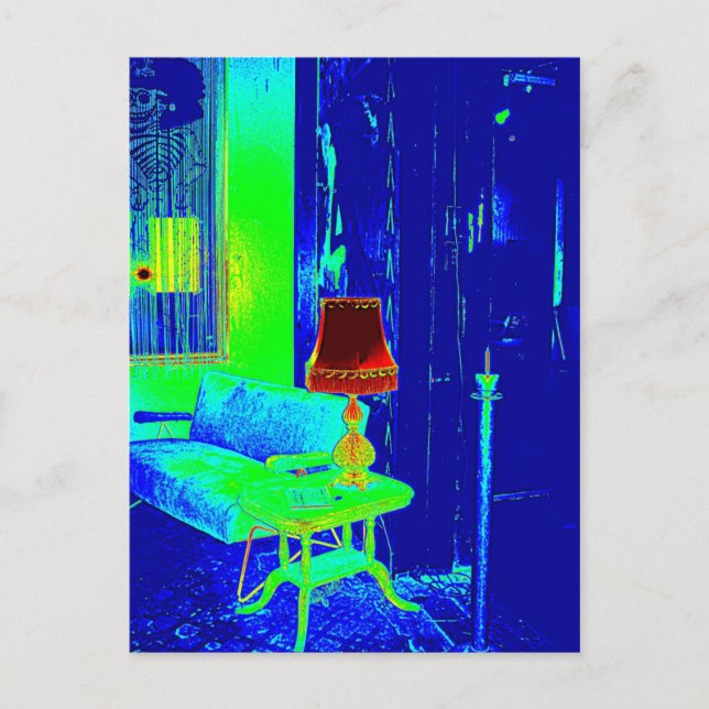 Kom till mitt hus.. vykort (Framsida)