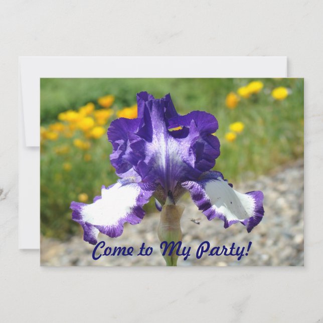 Kom till mitt party! inbjudningar (Framsida)
