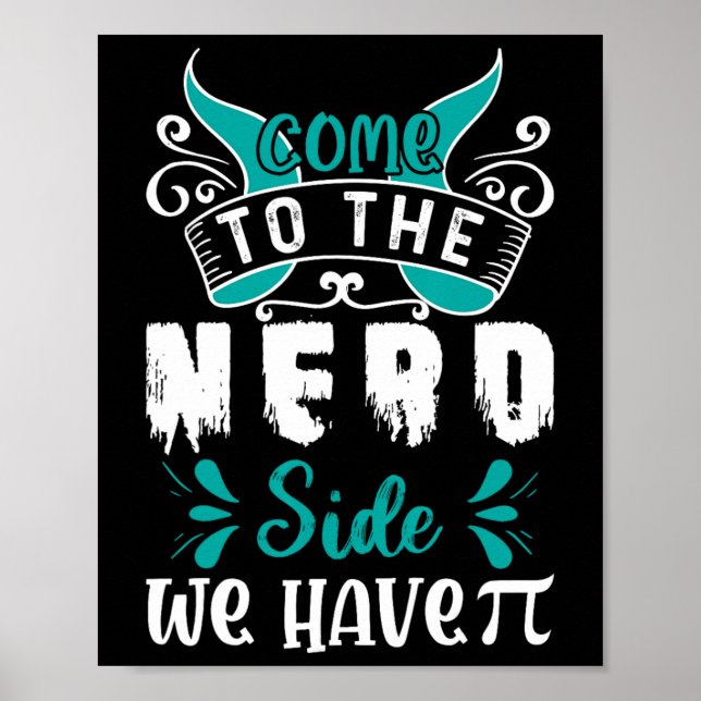 Kom till Nerd Side Vi har Pi 1 Poster (Framsidan)