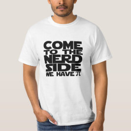 Kom till Nerd Side Vi har Pi T Shirt