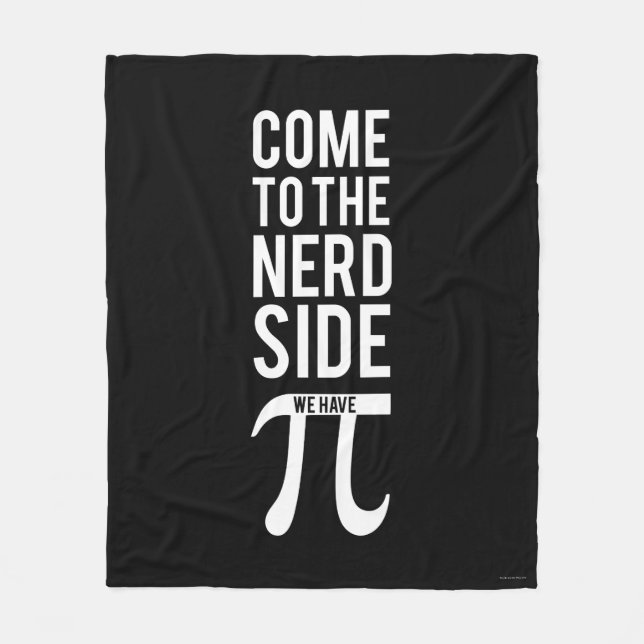 Kom till Nerdsidan Fleecefilt (Framsidan)