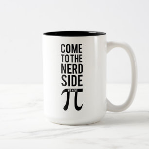 Kom till Nerdsidan Två-Tonad Mugg