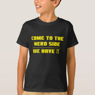 Kom till nerdsidan. Vi har Pi Tee