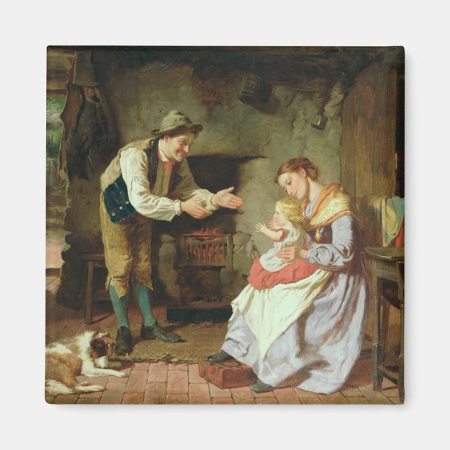 Kom till pappa magnet (Framsidan)