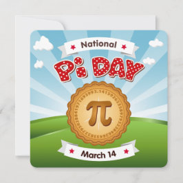 Kom till Pi Day Firande Inbjudningar