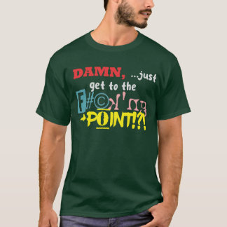 KOM till PUNKTEN Mörka T-Shirts